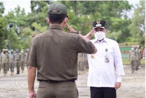 Bupati Adipati Apresasi Kinerja Sat Pol PP dan Damkar