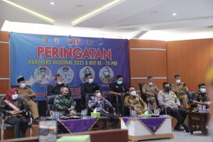 Bupati Hadiri Puncak Peringatan Hari Pers Nasional (HPN) Tahun 2021 dan HUT PWI Ke-75