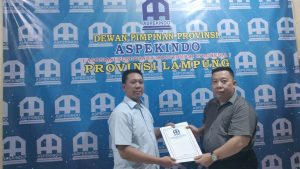 Joni Desmara Siap Besarkan Aspekindo di Lampung Tengah