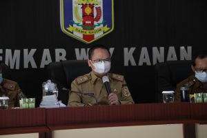 Plh. Bupati Way Kanan Hadiri Musrenbang Kecamatan Tahun 2021 Secara Virtual