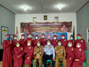 Sebanyak 30 Pegawai Lapas Way Kanan Ikuti Vaksinasi Covid-19 Dosis Pertama