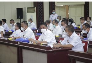 Wakil Bupati Way Kanan Ali Rahman Hadiri Rakor Pengawasan Intern Keuangan dan Pembangunan Wilayah Provinsi Lampung