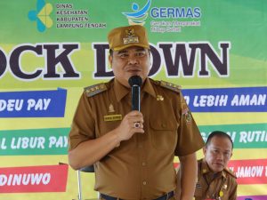 Ini Harapan Bupati Lamteng Peluncuran Pelayanan Mobile Vaksin Disetiap Kecamatan
