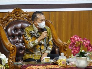 Sekda Lamteng Menerima Audiensi Direktorat Perbibitan dan Produksi Ternak