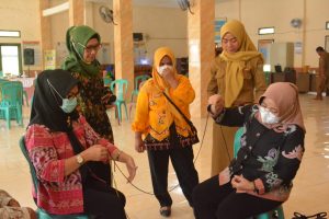 Mardiana Musa : Semoga Kerajinan Jalin Kepang Dapat Dikenal dan Dicintai Oleh Masyarakat Lampung