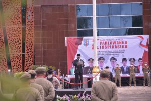 Bupati Raden Adipati Surya Pimpin Upacara Peringatan Hari Pahlawan Tahun 2021