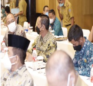 Wabup Way Kanan Hadiri Kunker Spesifik Komisi XI DPR RI