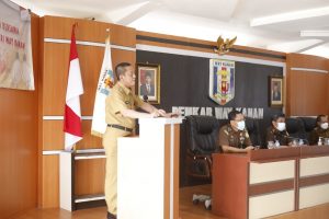 Wabup Ali Rahman Buka Secara Resmi Acara Penerangan Hukum Bersama Kejaksaan Negeri Way Kanan