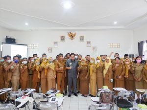 Bupati Musa Ahmad Lakukan Binaaan Sekaliagus Silaturahmi ke Dinas Kesehatan Lamteng