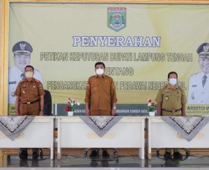 Bupati Musa Ahmad Ucapakan Selamat Kepada CPNS yang Baru Saja Menerima SK CPNS