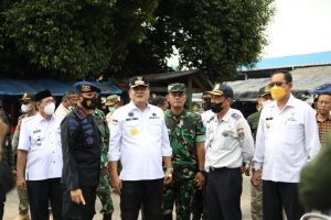 Musa Ahmad Tinjau Lokasi Calon Tempat Dibangunnya Mako Kompi Brimob di Lampung Tengah