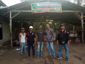 Dpc LSM Basmi Tinjau Pembuatan Pupuk Organik di Kampung Bumi Jaya