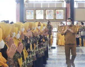 Bupati Lamteng Hadiri Pelantikan Pengurus LASQI Lampung Tengah