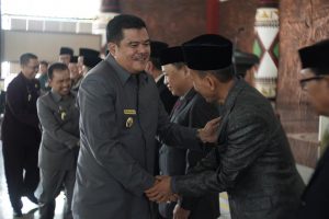 Bupati Lamteng Musa Ahmad Lantik Pimpinan Tinggi Pratama