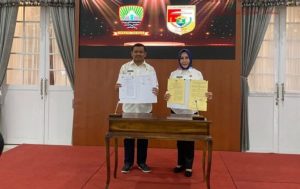 Pemkab Tubaba Jalin MOU dengan Pemkab Sumendang