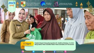 Pemerintah Pemkab Tubaba Salurkan Sembako Ke Masyarakat