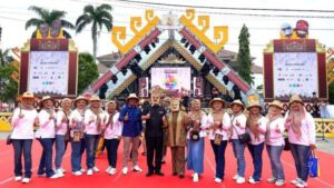 Pembukaan Festival Krakatau di PKOR Wayhalim Bandar Lampung di Hadiri PJ Bupati Tubaba