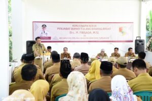 Rapat Koordinasi Kecamatan TBU di Hadiri PJ Bupati Tubaba