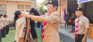 PJ Bupati Tubaba Melepas Kwartir Cabang Gerakan Raimuna Nasional XII di Bumi Perkemahan Cibubur