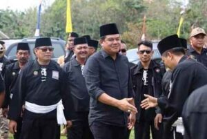 Bupati Lampung Tengah Musa Ahmad Hadiri Pendadaran Terpusat Wilayah Barat PSHT