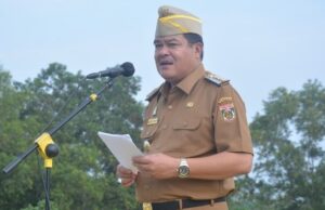 Bupati Musa Ahmad Pimpin Apel Bulanan Pemerintah Kabupaten Lampung Tengah
