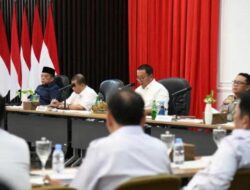 Anggota Komisi I DPRD Lampung Hadiri Rakor Persiapan Pemilu di Mahan Agung