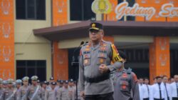 Pimpin Apel Pagi, Kapolda : Selamat hari Kartini Kepada Para Polwan Polda Lampung dan Jajaran