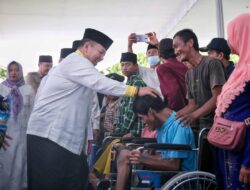 Gubernur Arinal Bersama Ribuan Masyarakat Hadiri Pengajian Akbar di Lapangan Adi Jaya