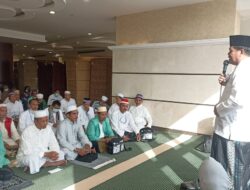 Bupati Lamteng Musa Ahmad Menyapa Calon Jamaah Haji Lampung Tengah di Kota Mekah