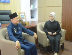 Drs.Kusuma Riyadi Audiensi dengan Metro TV Terkait Realisasi Program Pembangunan Bupati Lamteng