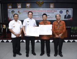 M.Firsada Tandatangani MoU antara Pemerintah Daerah Kabupaten Tubaba dengan Universitas Muhammadiyah Metro