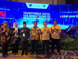 Pj. Sekretaris Daerah didampingi Kepala Dinas Kominfotik Lamteng Hadiri Acara Pembukaan Forum Smart City 2024