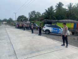 Jamin Rasa Aman Pengendara Dari Pungli, Polres Way Kanan Tingkatkan Patroli di Jalinsum 