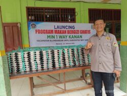 Yayasan Prabu Center 108 Lounching Makan Bergizi Gratis di Kecamatan Blambangan Umpu