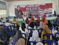 Reses di Gunung Sugih, Dewi Nadi Dicurhati Minimnya Penerangan Jalan