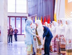 Plt. Bupati Way Kanan Ayu Asalasiyah Dilantik Sebagai Bunda Paud Sekaligus Bunda Literasi Kabupaten Way Kanan