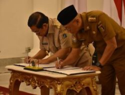 Pemprov Lampung Tandatangani MoU Bersama Pemprov DKI Jakarta, Adopsi Super Apps JAKI dan Sistem Digital Tracking untuk Pelayanan Publik dan Pasokan Pangan ke Jakarta
