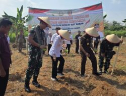 Dandim 0427/Way Kanan Hadiri Gerakan Tanam Jagung Petani Mitra Adhyaksa