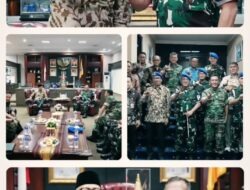 PUSPOM AD Anugerahi Gubernur Rahmat Mirzani Djausal Warga Kehormatan dan Pin Emas Polisi Militer