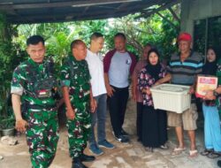 Koramil 410- 05/TKP Hadiri dan Pantau Langsung Kegiatan “Jumat Berbagi”