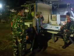 Babinsa Koramil 0410/01 KBL Teluk Betung Utara Melaksanakan Giat Patroli Malam Rutin