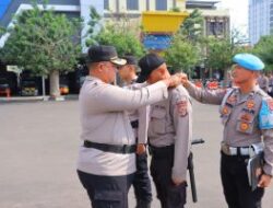 123 Siswa Diktuk Bintara Polri SPN Polda Lampung Latja di Polresta Bandar Lampung
