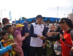 Ribuan Masyarakat Mesuji Ikuti Jalan Sehat Bersama Gubernur Lampung, Peringati HUT ke-17 Kabupaten Mesuji