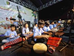 Pelangi Anak Indonesia Ceriakan Panggung Budaya Lampung Fest 2025