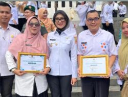 Dinas Kesehatan Way Kanan Raih Penghargaan di Hari Kesehatan Nasional Ke-61