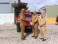 Perkuat Mitigasi Bencana, Plt. Bupati Lampung Tengah Serahkan Hibah Kendaraan Rescue dari BNPB