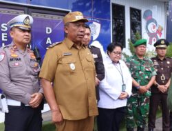 Pastikan Keamanan Nataru 2026, Plt. Bupati dan Kapolres Lampung Tengah Tinjau Pos Pelayanan