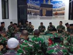 Wujud Solidaritas, Anggota Kodim 0410/KBL Doakan Korban Bencana di Aceh dan Sumut