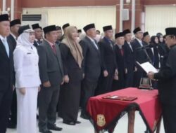 Lantik 111 Pejabat Pemkot Bandar Lampung, Wakil Walikota Dedy Amarullah Tekankan Penyegaran Organisasi