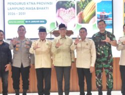 Ketua Komisi II DPRD Provinsi Lampung Hadiri Pengukuhan Pengurus KTNA Provinsi Lampung Masa Bhakti 2026–2031